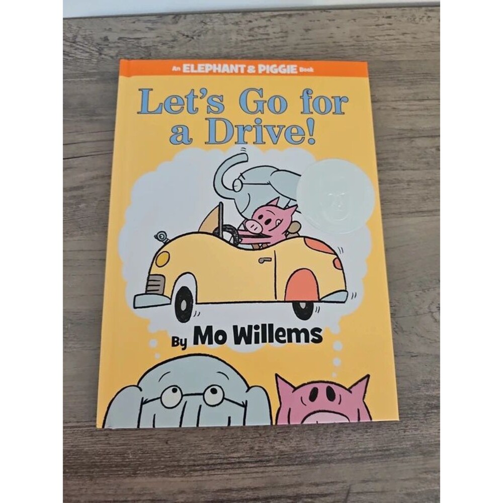 Elephant and Piggie let's go for a drive